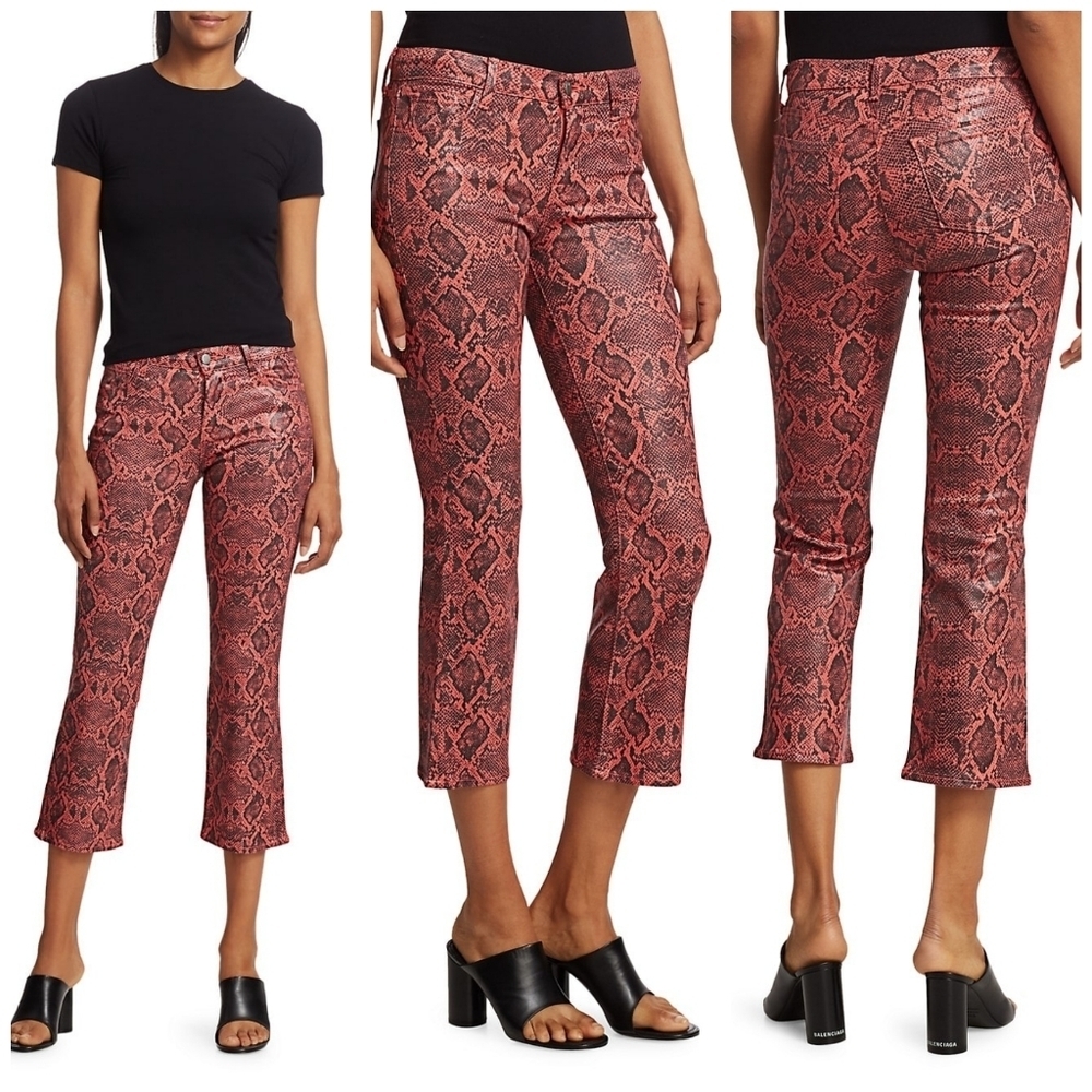 J Brand Selena Boa crop bootcut jeans 25